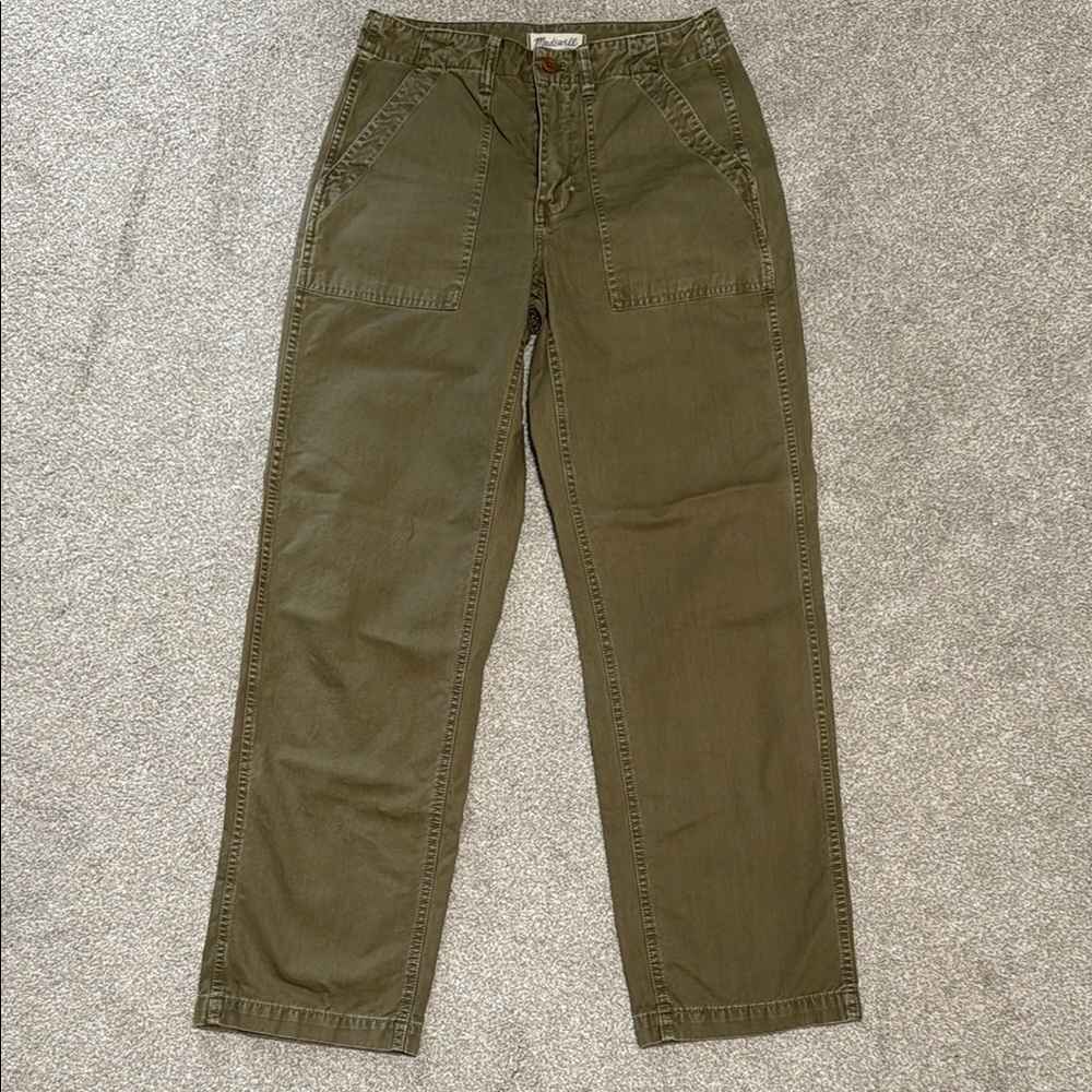 Madewell Khaki Utility Pants